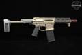 Q Honey Badger Pistol .300 AAC Blackout (7.62x35mm) Clear Anodized in Excellent Condition Image 3