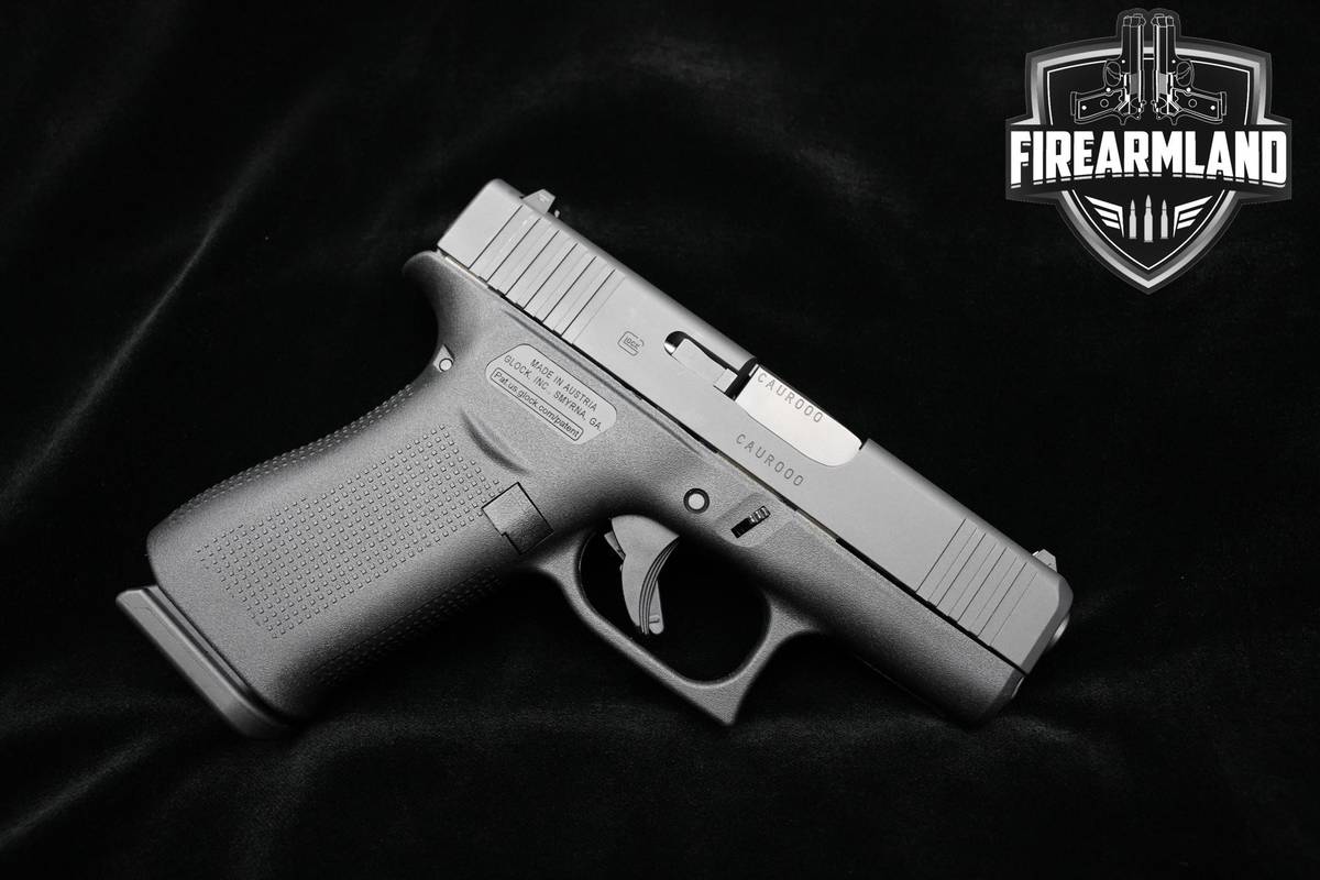 Glock 43X Gen5 9mm 3.41" Tenifer Pistol Austria Match-Grade G43X +ORIG CASE