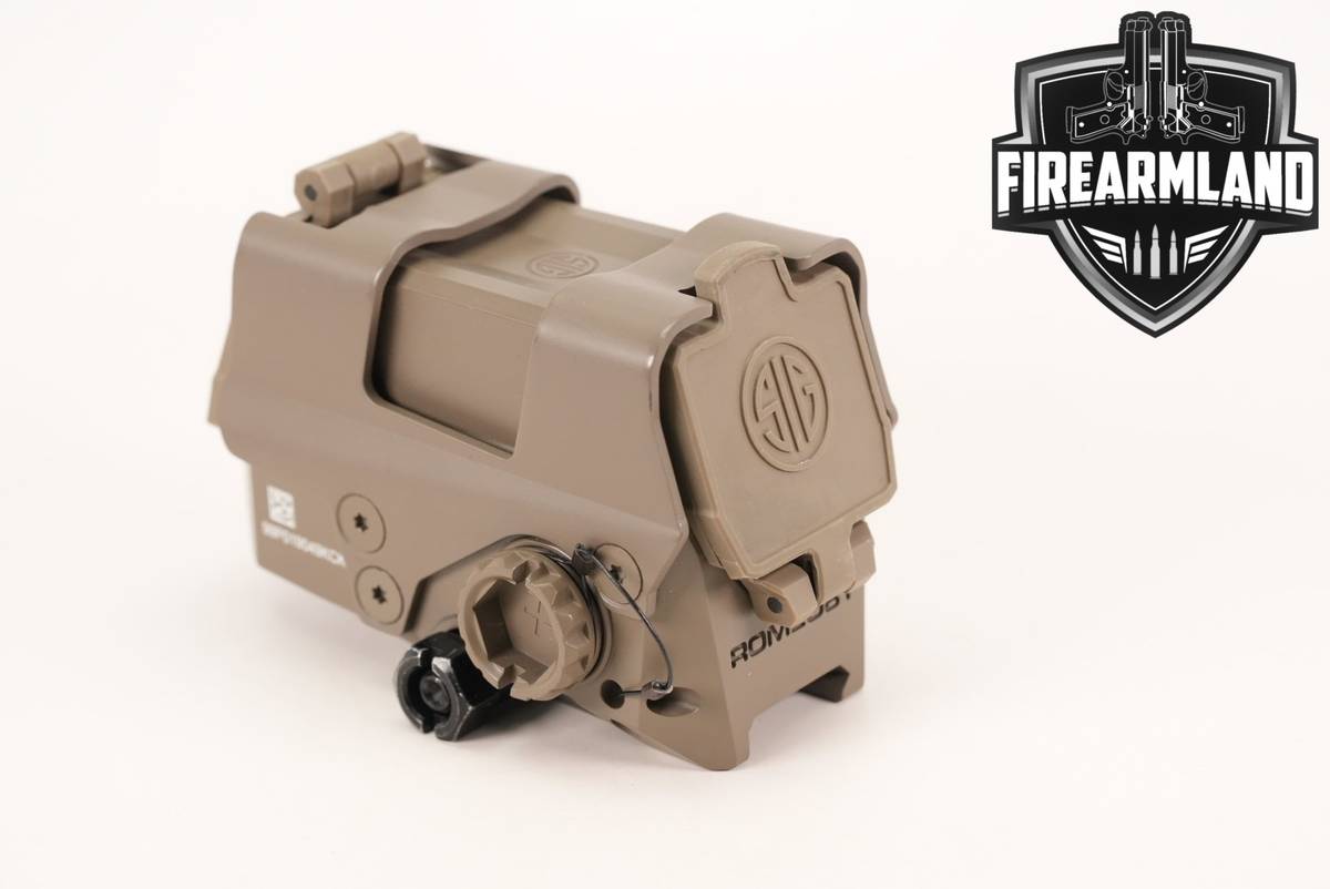 Sig Sauer ROMEO8T 2 MOA Ballistic Circle Dot Reticle Red Illumination