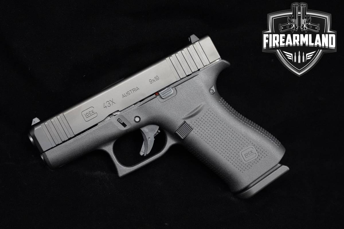 Glock 43X 9mm Glock G43X G43 Slimline +2 MAGS & ORIG CASE