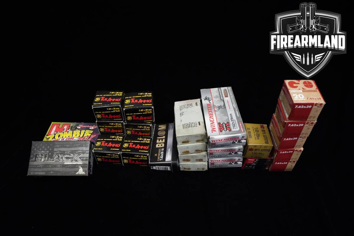 7.62x39 Ammo 762x39 500 ROUNDS