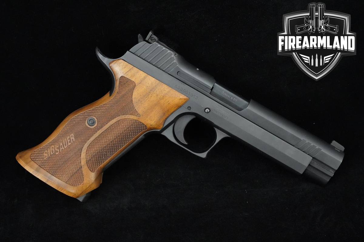 Sig Sauer P210 Target 9mm 4.75" Sig-Sauer-P210-Target P-210 +2 MAGS & CASE