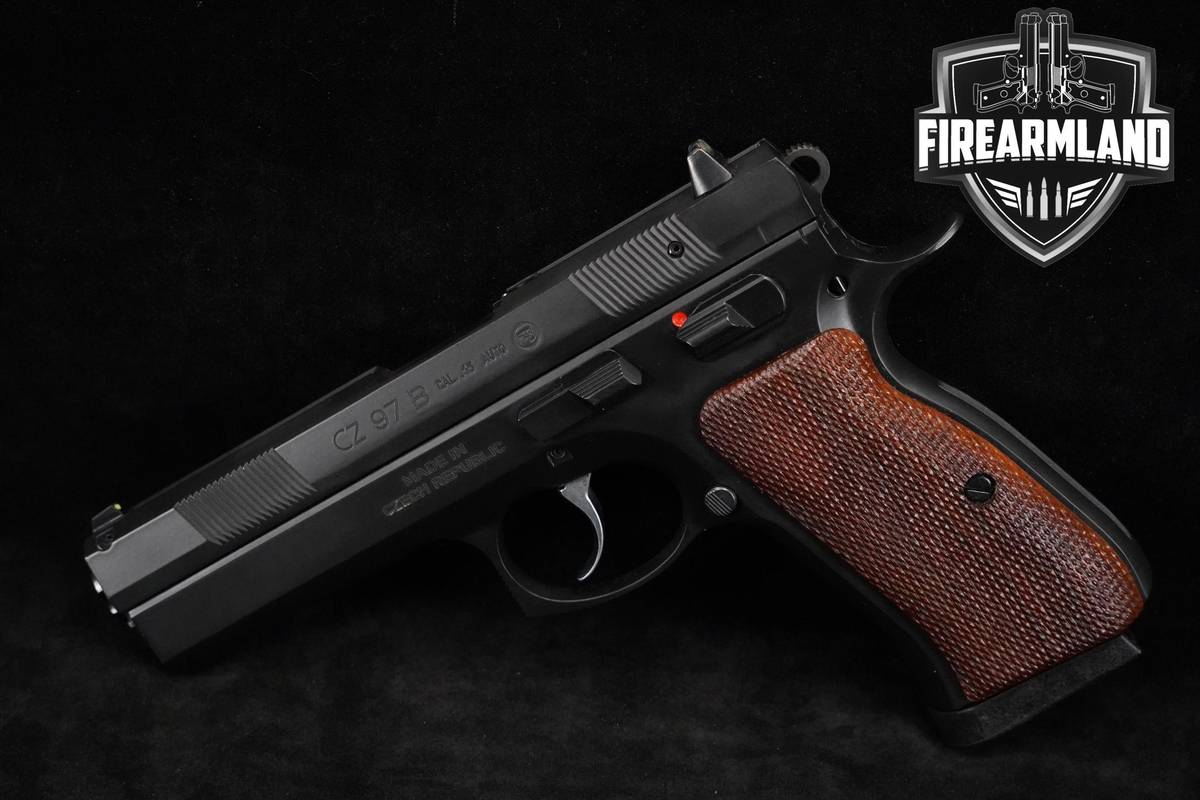 DISCONTINUED CA COMPLIANT CZ 97 B 45 ACP 4.6" 97B CZ97B +2 MAGS & ORIG CASE