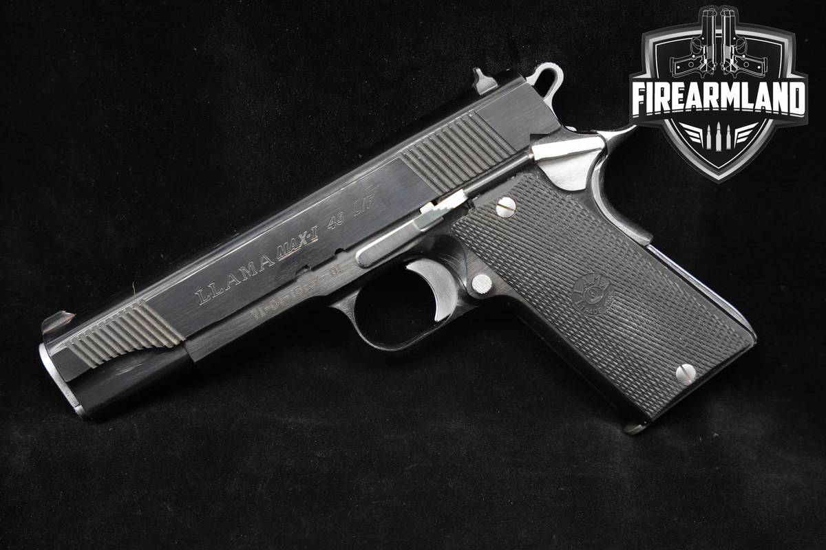 Llama MAX-I 45 L/F 45 ACP 1911-A1 Blued Llama-MAX-I L/F 1911 +2 MAGS