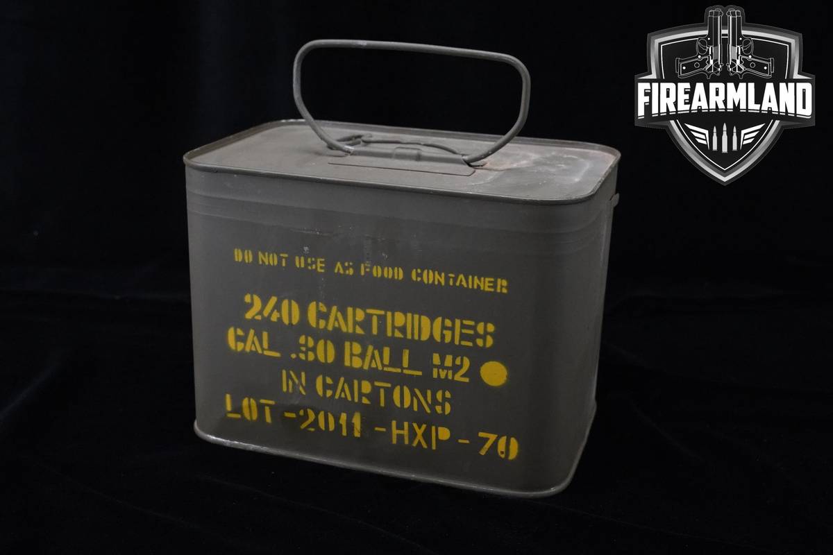 Greek HXP M2 Ball .30-06 Spam Can Ammo 30-06 Ammo 240 ROUNDS