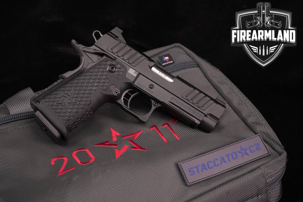 Staccato STI 2011 C2 DPO 9mm 1911 3.9" Bull-Barrel +3 MAGS