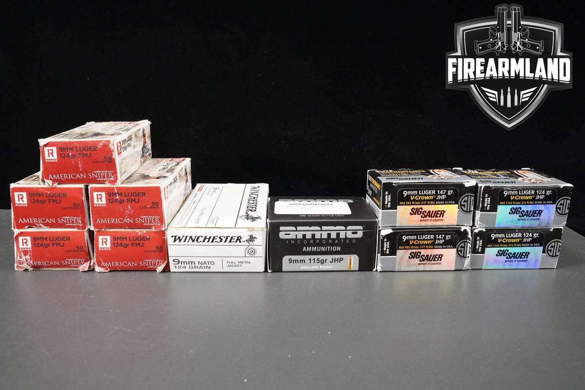 9mm Ammo 9mm Ammunition 400 ROUNDS