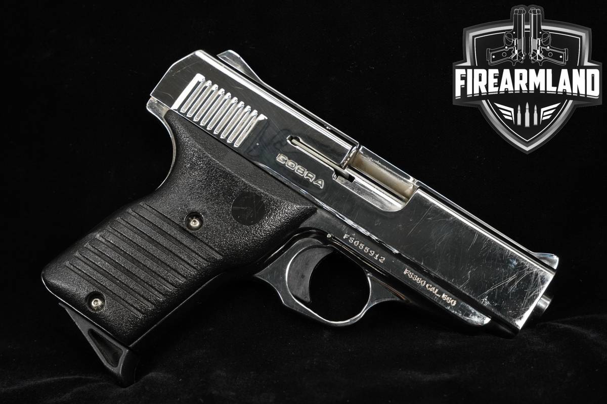 Cobra Enterprises FS380 Freedom Series FS 380 ACP 3.5" Bright Chrome