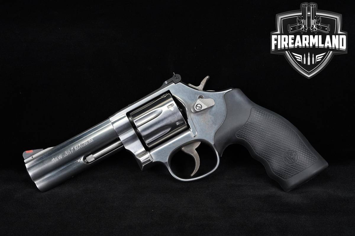 Smith & Wesson S&W Model 686-6 Plus 357 Magnum Stainless Full-Lug +OG CASE
