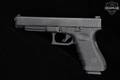 Glock G34 Gen 3 9mm Luger Black in Very Good Condition Image 5
