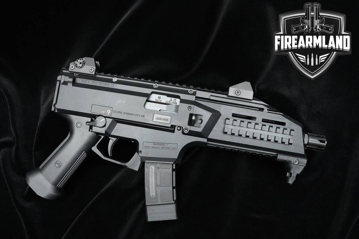 CZ Scorpion EVO 3 S1 Pistol 9mm 7.75" CZ +2 MAGS