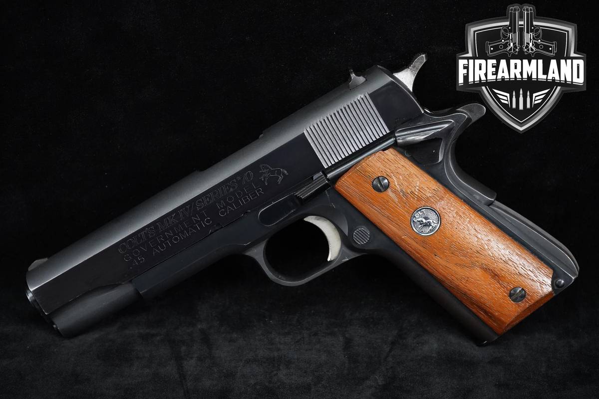 1972 Colt Government Model MK IV / Series 70 45 ACP 1911 5" +2 MAGS