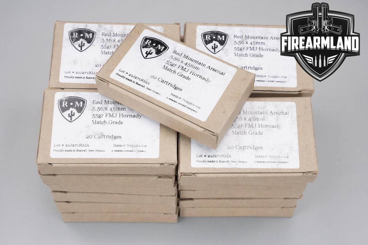 5.56 NATO Ammo 556x45 Ammunition 500 ROUNDS