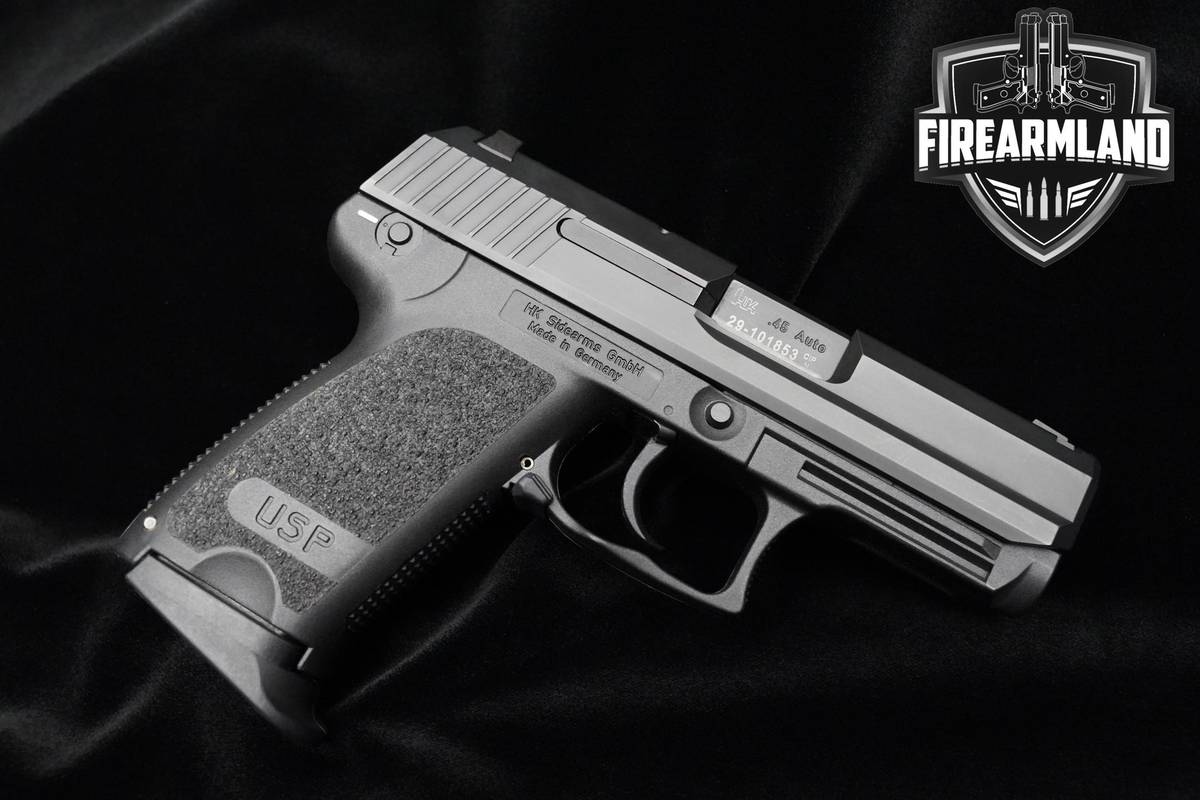 ORIG CASE Heckler & Koch USP45 Compact 45 ACP Germany 8+1 DAO H&K 45-ACP