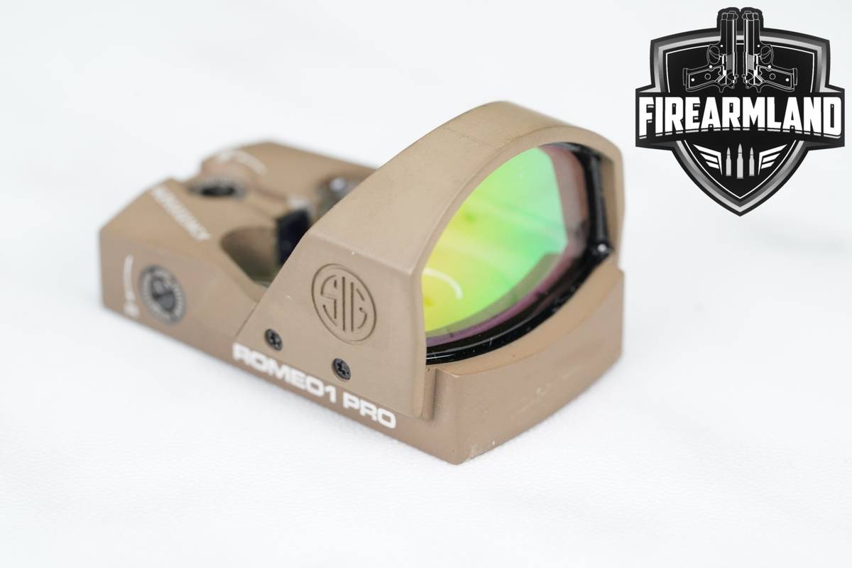 Sig Sauer Romeo1 Pro FDE 6 MOA Red Dot Sight