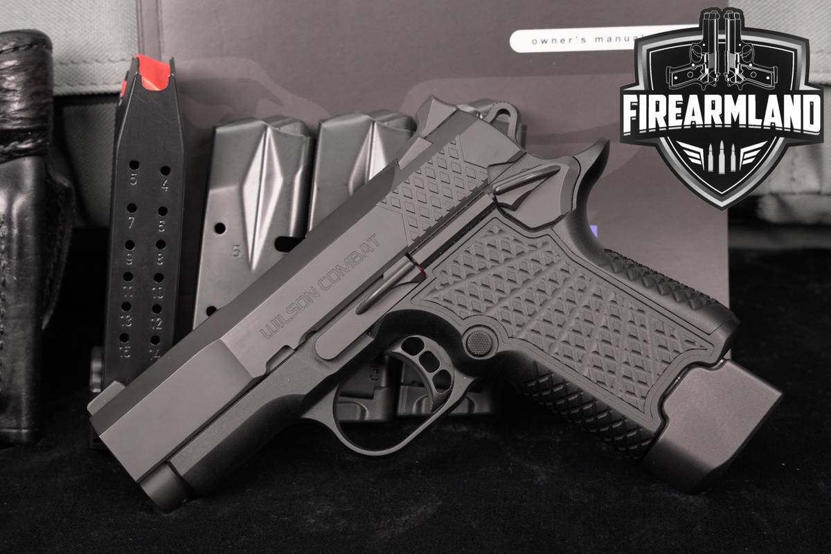 Wilson Combat EDC X9S 9mm EDCX9 EDCX9S 1911 2011 +5 MAGS, CASE, HOLSTER