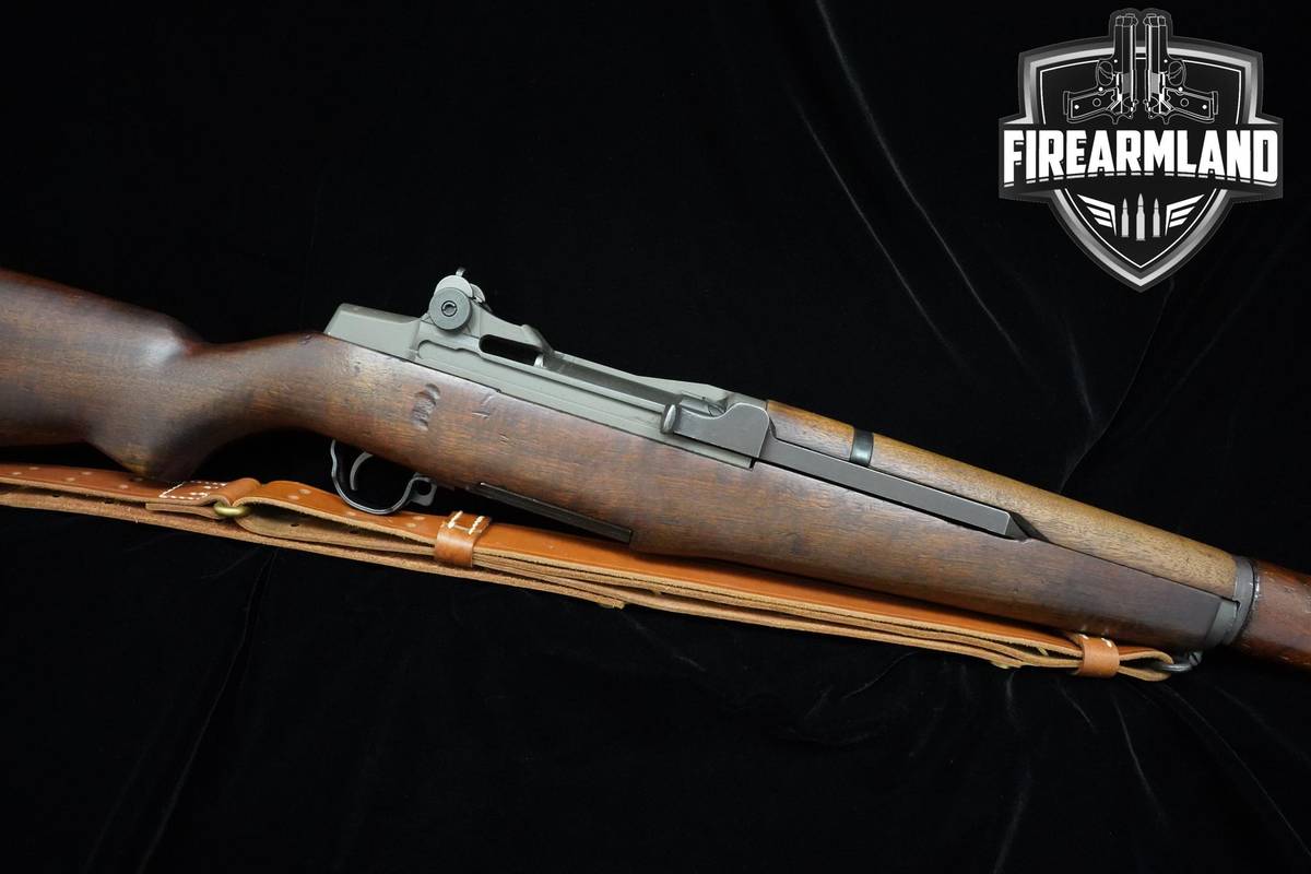 WW2 1945 Springfield Armory M1 Garand 30-06 24" Parkerized Springfield WWII