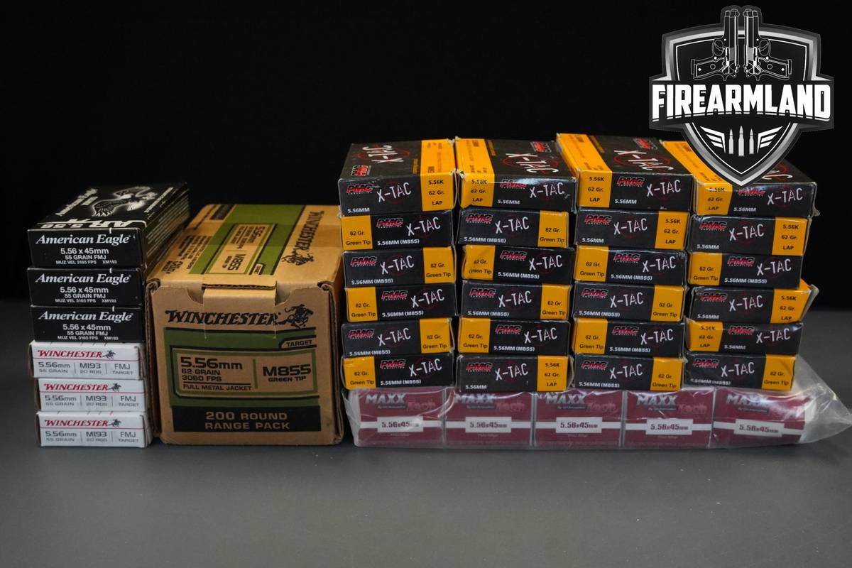 1000 ROUNDS! 5.56 NATO Ammo 556x45 Ammunition