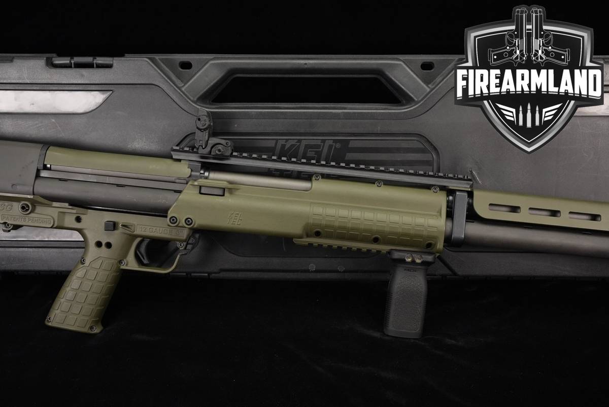 Kel-Tec KSG-25 12-Gauge 30.5 Gray & Olive Green KelTec 3