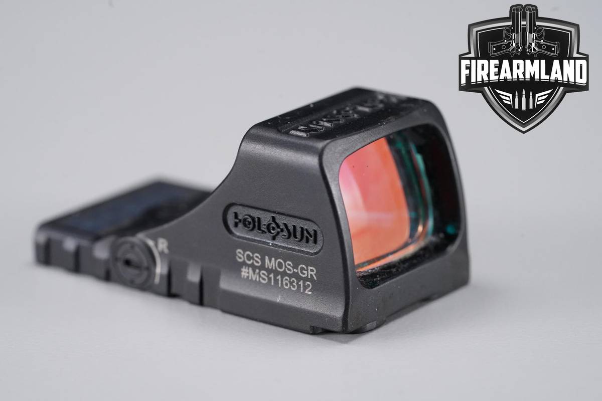 Holosun SCS MOS-GR 2 MOA Green Dot & 32 MOA Circle