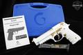 Girsan Regard MC Whiteout Gold Special Edition 9mm Luger (9x19 Para) White Cerakote in Very Good Condition Image 2