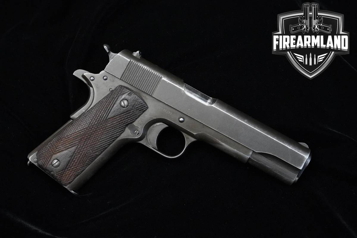 1913 Colt-Ithaca M1911-A1 45 ACP 1911 5" Colt-Ithaca 1911 M1911A1 WW1 WW2