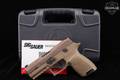Sig Sauer P320 Compact Medium .40 S&W Flat Dark Earth in Good Condition Image 2