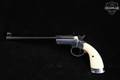 HY Hunter Firearms MFG Tip-Up Target Pistol .22 LR Nickel & Blued in Good Condition Image 3