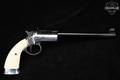 HY Hunter Firearms MFG Tip-Up Target Pistol .22 LR Nickel & Blued in Good Condition Image 5
