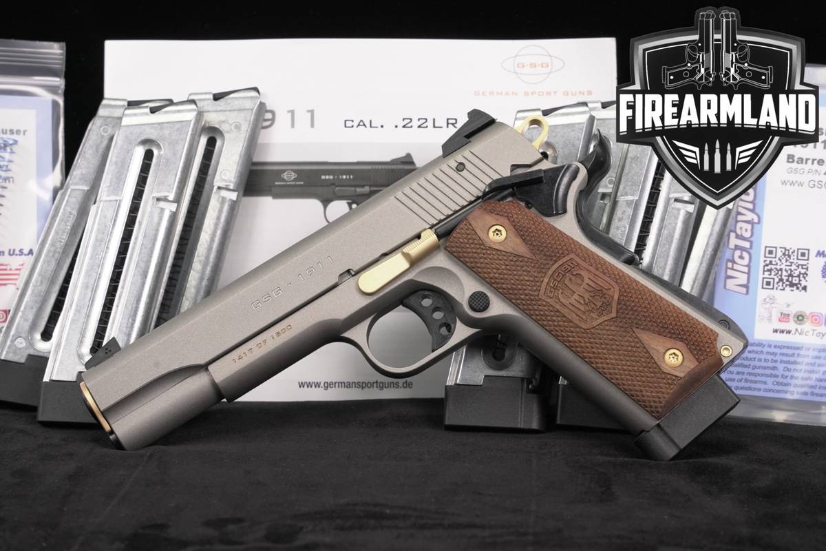 German Sport Guns GSG -1911 15th Anniversary Limited Edition 22LR 5" 8 MAGS