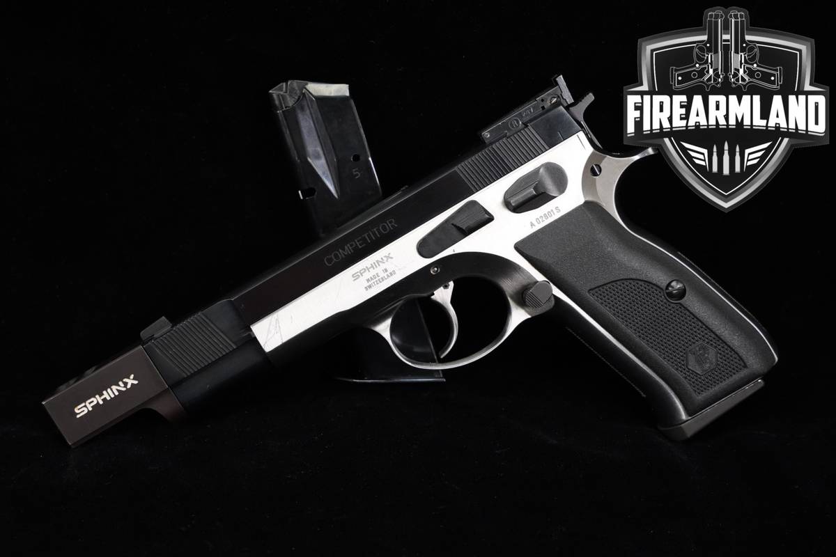 Sphinx AT-2000 Competitor 9mm 5 1/4" Two-Tone Competition Sport Pistol