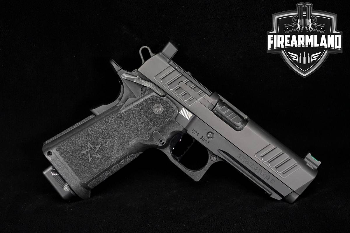 Staccato STI C V3 9mm 1911 2011 3.9" Stainless +2 MAGS, ORIG CASE & HOLSTER
