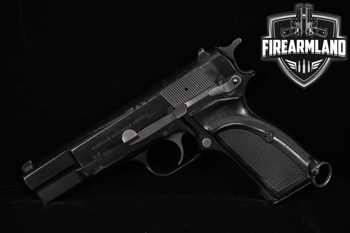 1990 FN Hi-Power Mark III 9mm 4.6" Blued BHP MK 3