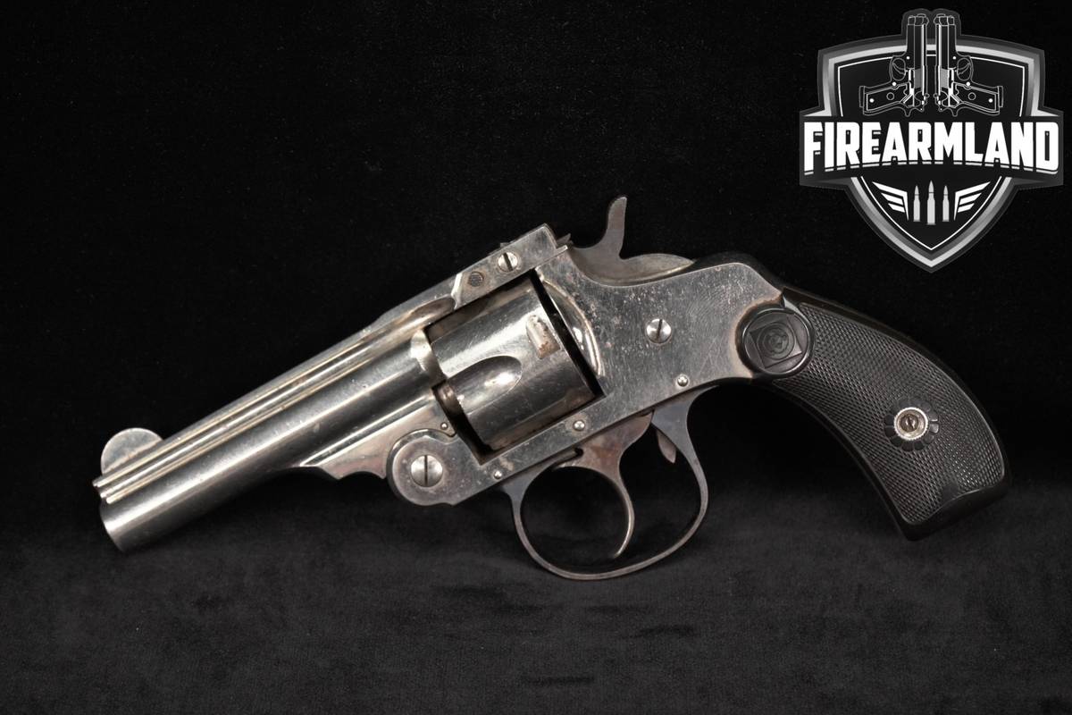 Harrington & Richardson H&R Premier First Model 32 S&W 3" Nickel DA/SA