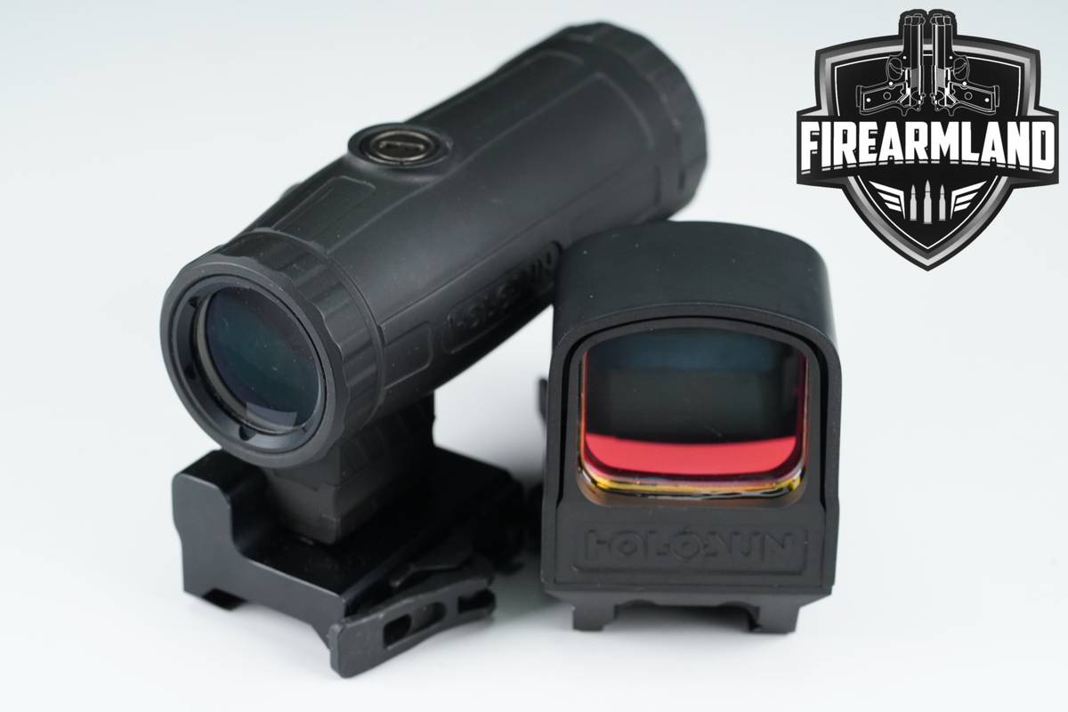 Holosun HS510C & HM3X Combo 2 MOA Dot & 65 Circle 3x Magnification HS-510C