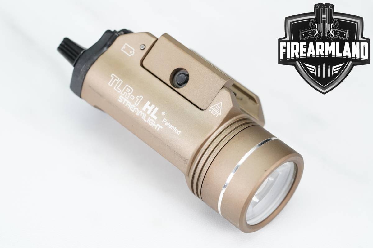Streamlight TLR-1 HL FDE 1,000 Lumens & 20,000 Candela Weapon Light TLR1