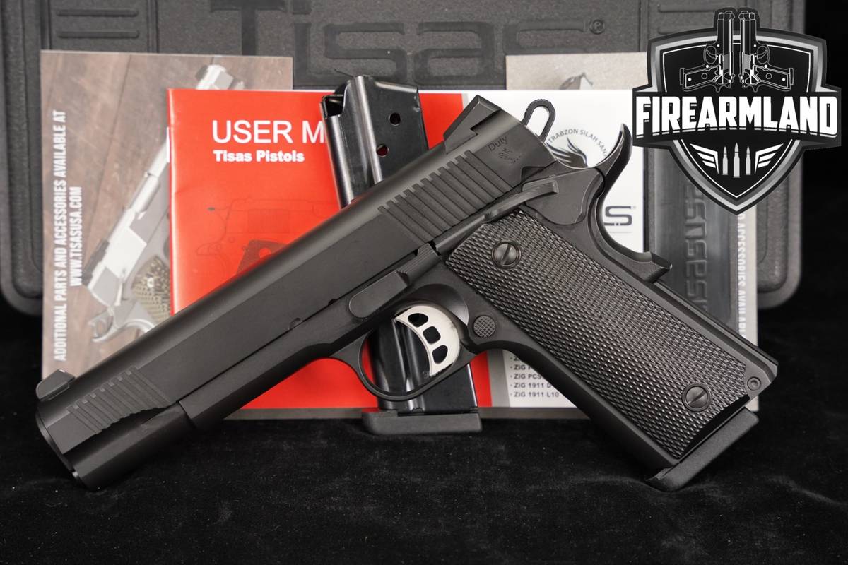 TISAS 1911 Duty B9 Series 70 9mm 5" +2 MAGS & ORIG CASE