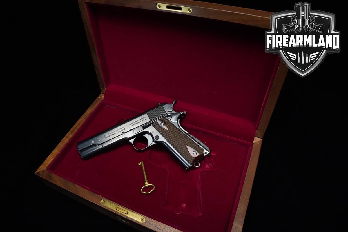 1917 Colt Model of 1911 US Army 45 ACP Blued Colt of-1911 US-Army WWI M1911