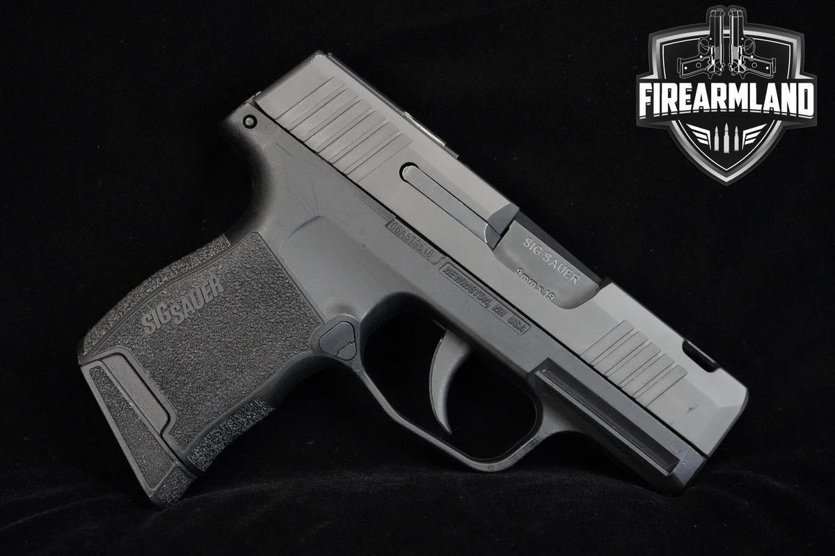 Sig Sauer P365 SAS 9mm 3" P365 Sig-Sauer P-365-SAS +2 MAGS & SIG CASE