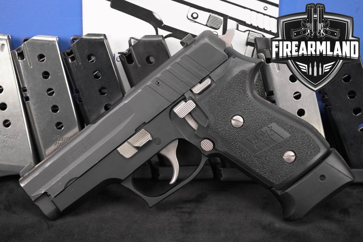 Sig Sauer P245 45 ACP 3.9" P 245 +8 MAGS & ORIG CASE