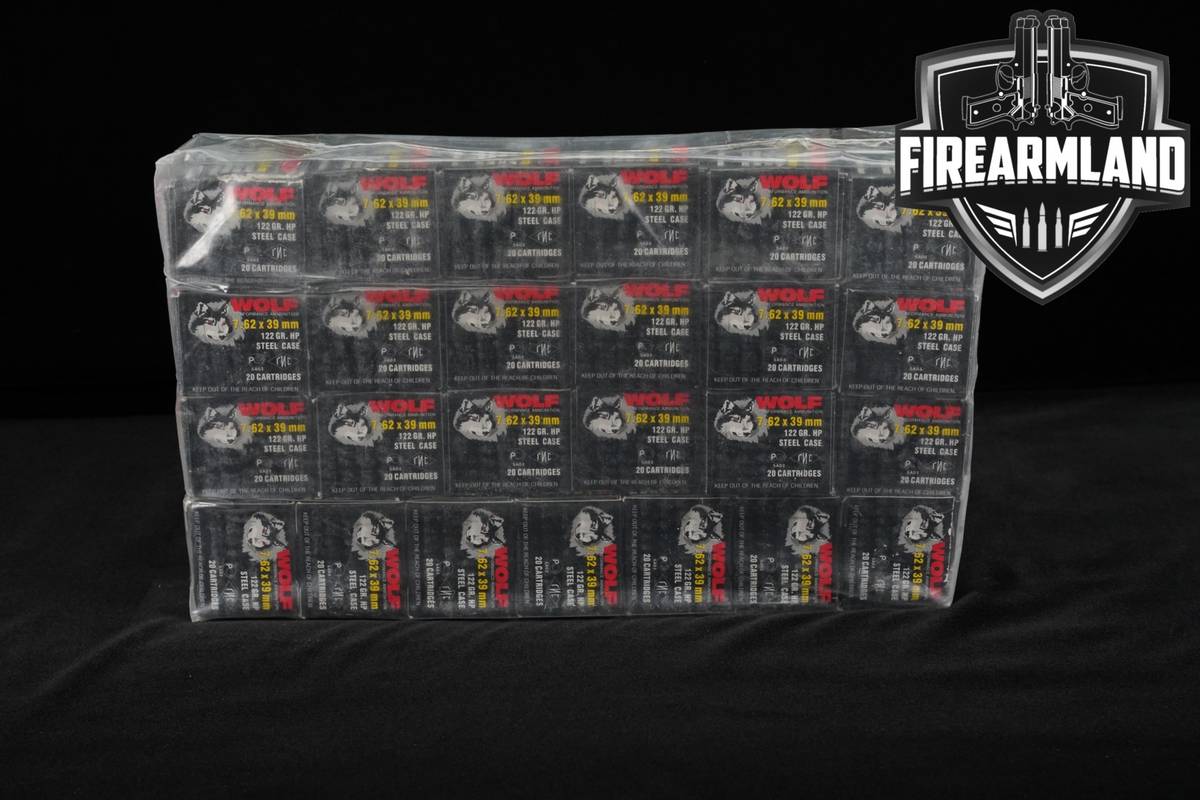 500 RDS! 7.62x39 Ammo 762