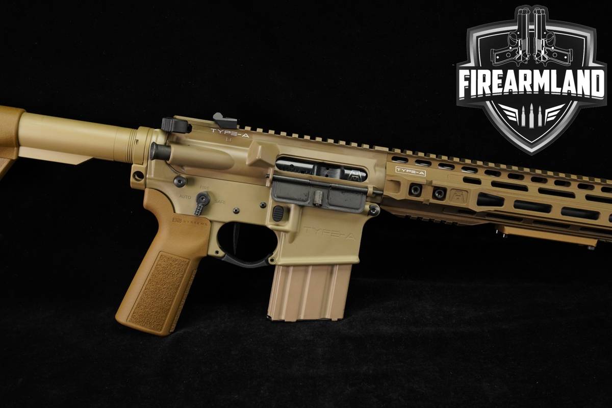 BG Defense MOD M4C TYPE-A 5.56 NATO AR-15 AR15 16" FDE ARCA-SWISS DOVETAIL