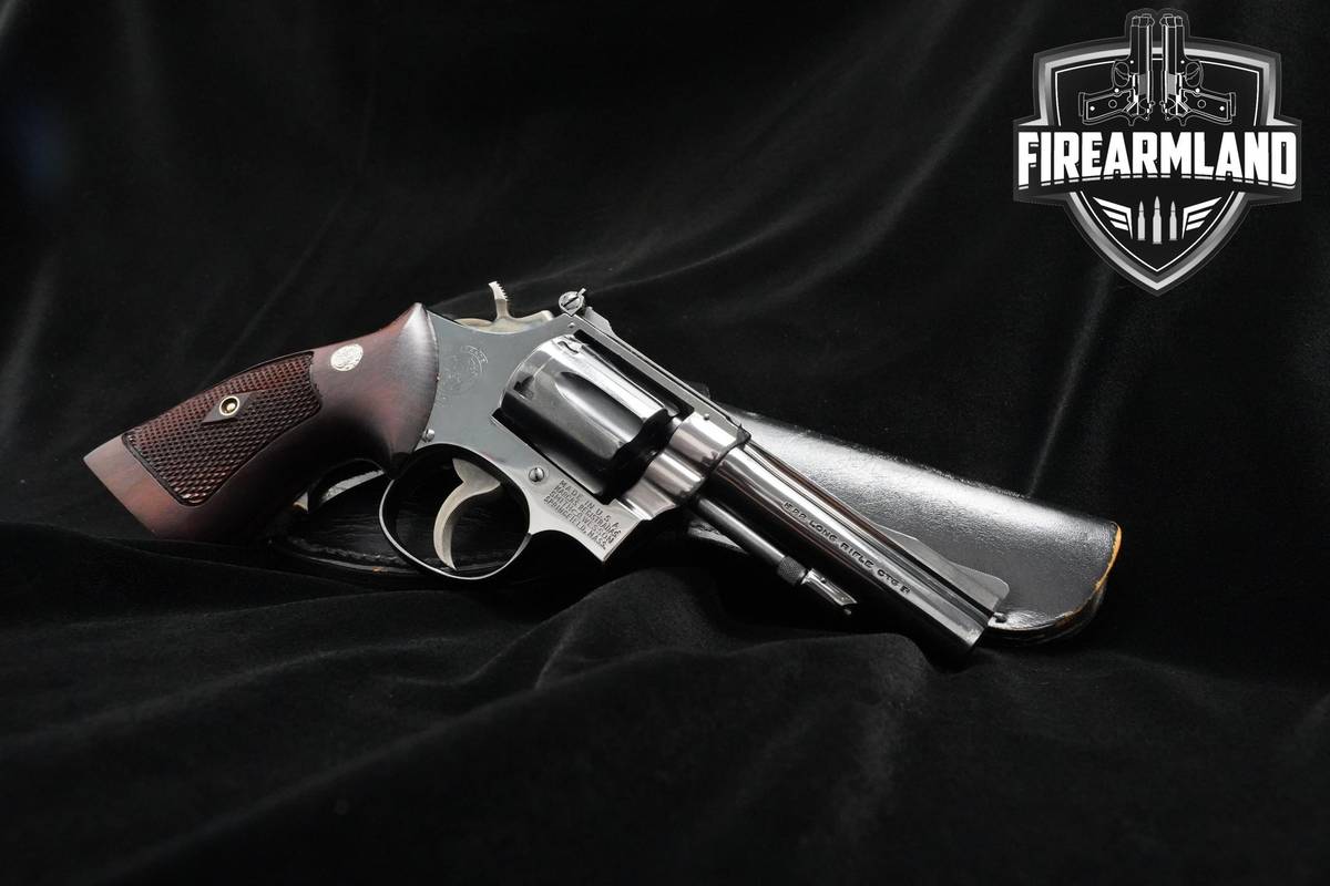 1960 Smith & Wesson (S&W) Model 18 K-22 Combat Masterpiece 22LR 4" S&W 18