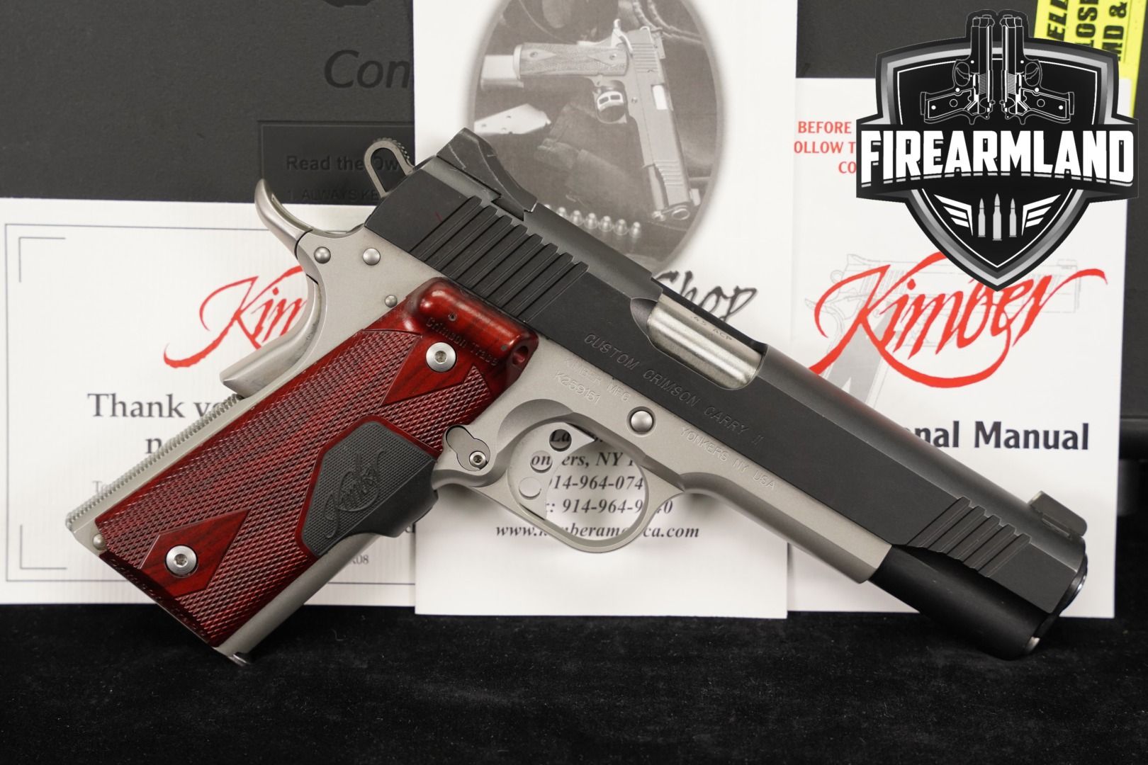 Rare Kimber SIS Custom/RL 1911 .45 ACP 5