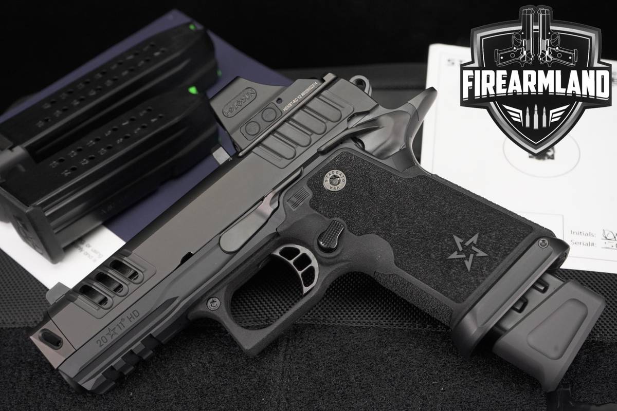 Staccato C4X 2011 HD 9mm OR 4" STI 1911 +3 MAGS, ORIG CASE, HOLOSUN OPTICS