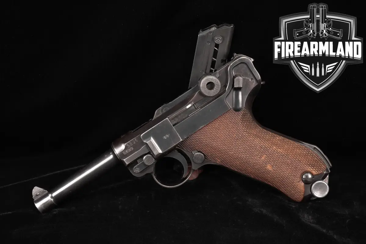 WWII Mauser P.08 S/42 Code 1937 Dated Army Accepted Eagle/63 9mm P08 LUGER