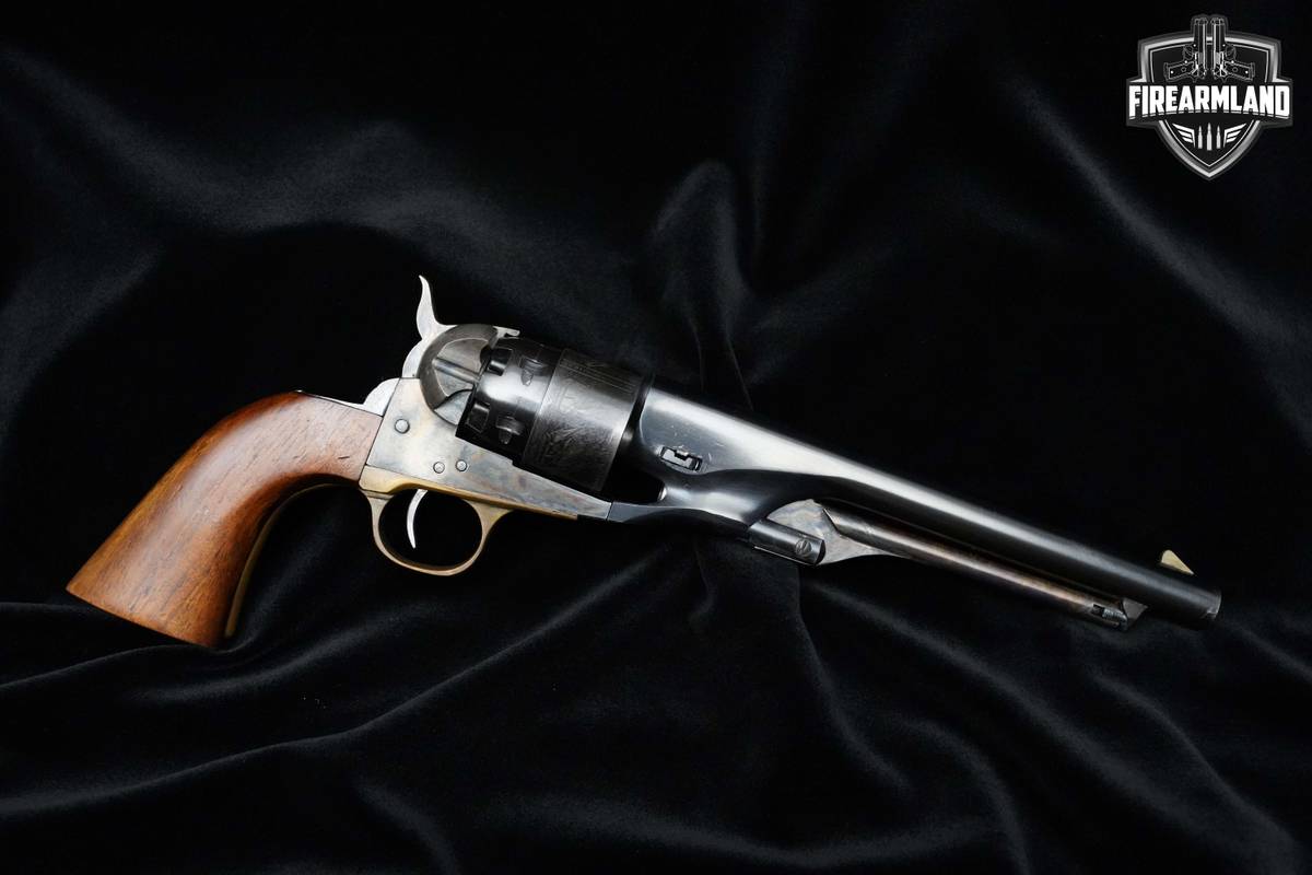 Centennial Arms 1960 New Model Army 44 BPM 8" Belgium 6rd Percussion 44-BPM