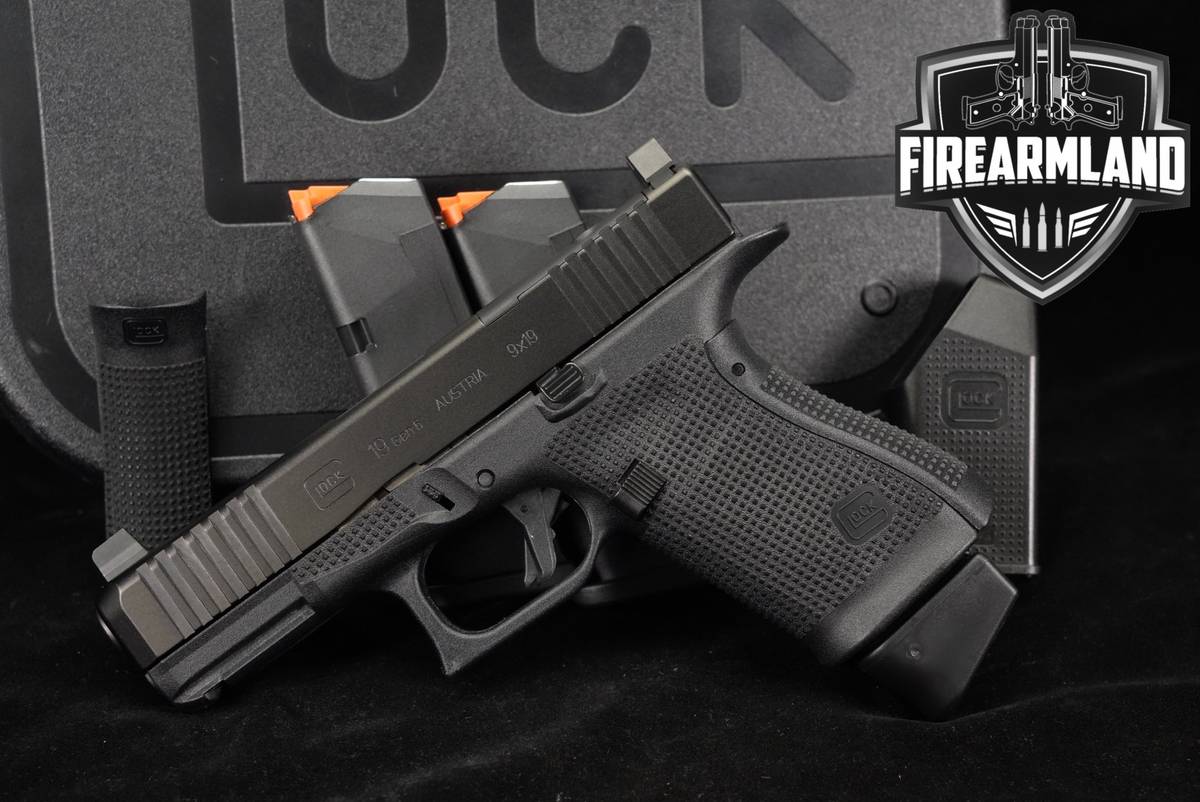 Glock 19 Gen6 ORS G19 Gen 6 9mm 4.02 +3 MAGS & ORIG CASE