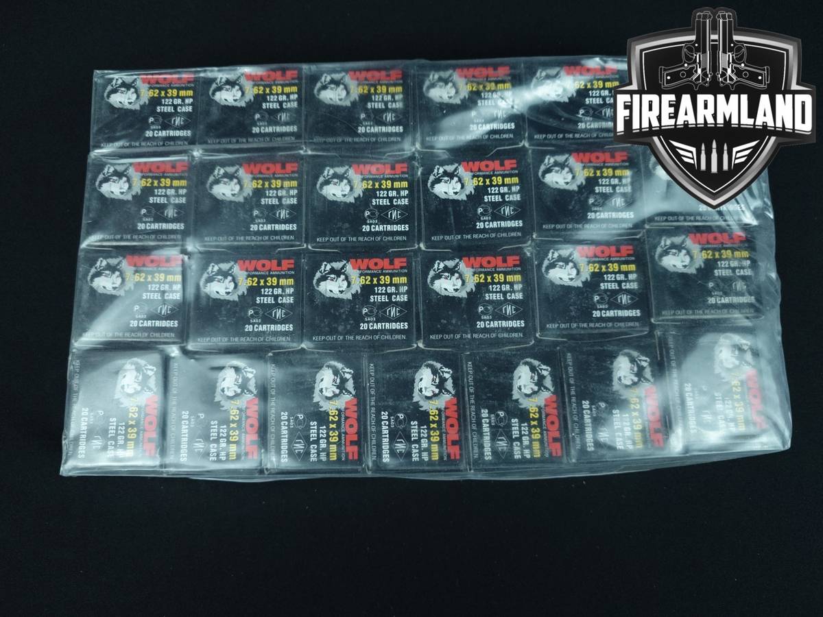 500 RDS! 7.62x39 Ammo 762