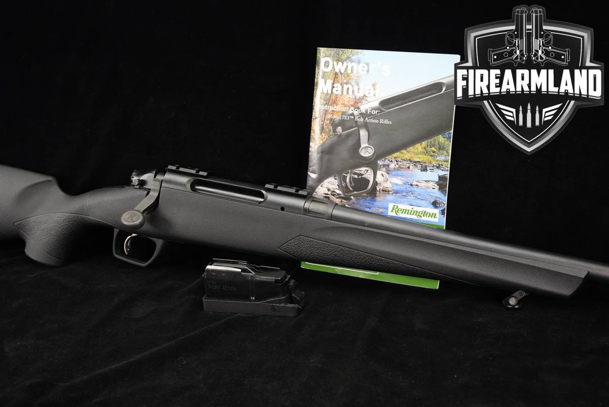 Remington Model 783 Compact 243 Win 20" Blued & Black M783 +2 MAGS